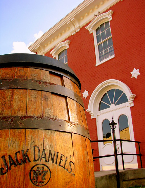 Jack Daniels Barrel at Lynchburg Town Square