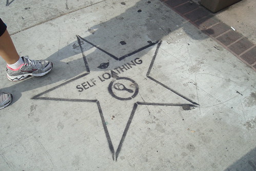 Pre-walk of fame in Hollywood