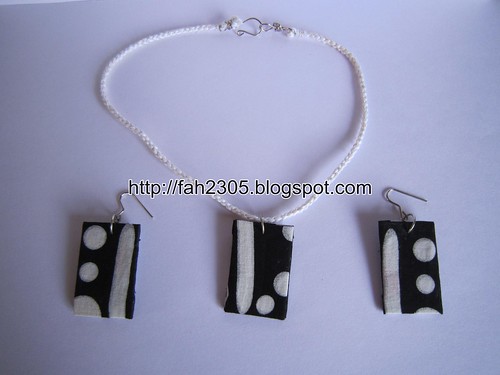 Handmade Jewelry - Cloth Earrings, Neclace by fah2305