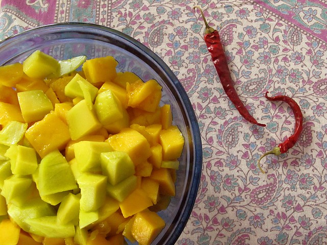 mangoes.