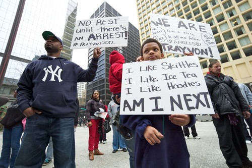 Chicago Protest for Trayvon Martin