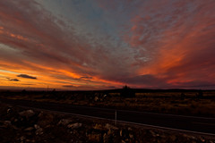 Oregon Desert Sunset, 27th Sept 2011