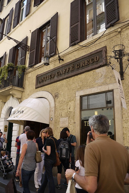 Antico Caffe' Greco 希臘咖啡館