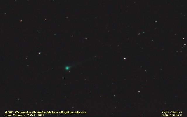 Cometa 45P/Honda-Mrkos-Pajdusakova