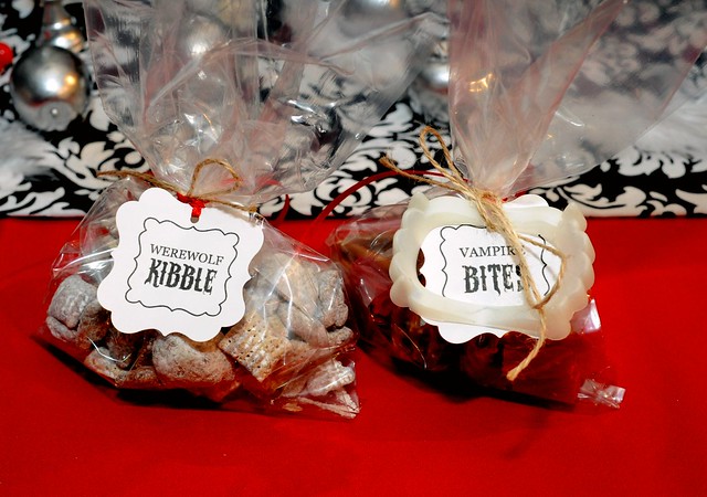 Werewolf Kibble and Vampire Bites-Treats for Breaking Dawn Party