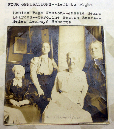 Sears Weston four generations