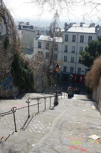 up and around Montmartre