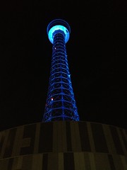 2011年11月横浜マリンタワー × LEAFイルミネーション点灯式