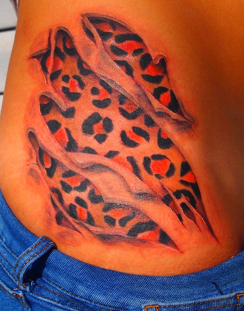  blog You got any good cheetah print scratch tattoos on the shoulder