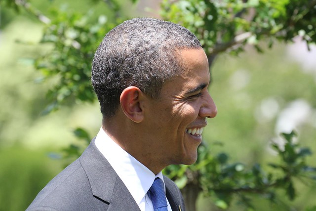 President Barack Obama visiting US Embassy Canberra, Australia
