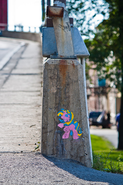 My Little Stencil'My Little Pony' not mine in Quebec City