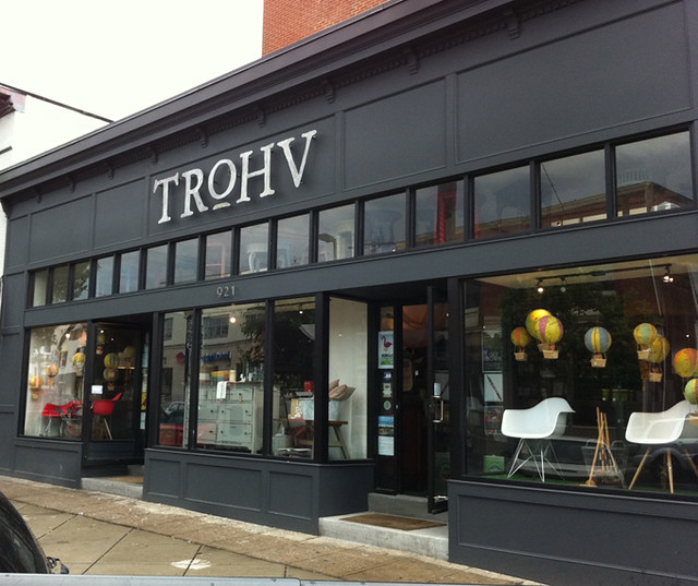 Custom Metal Letters for Store called Trohv in Washington DC and Baltmore