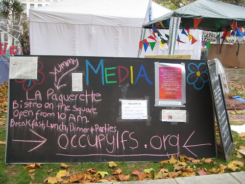 Media - Occupy London - Finsbury Square - Real Democracy Now