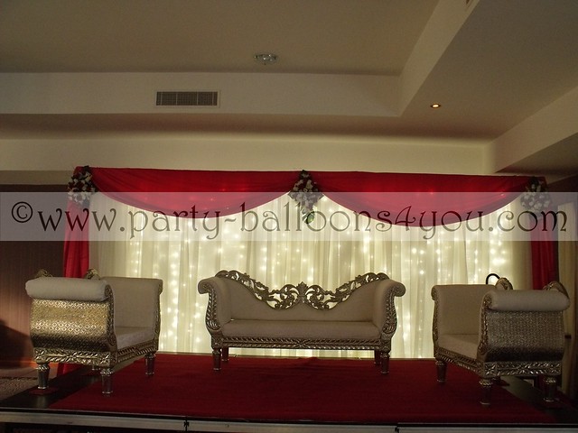 Asian Indian Wedding Stage Decorations