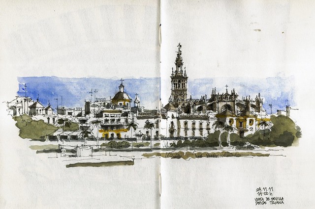 Sevilla, view from Triana