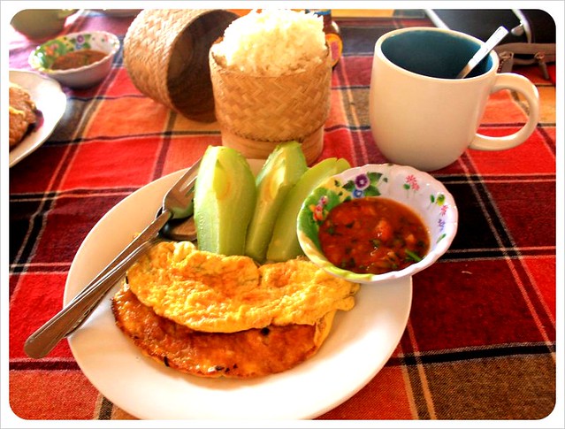 breakfast in Laos