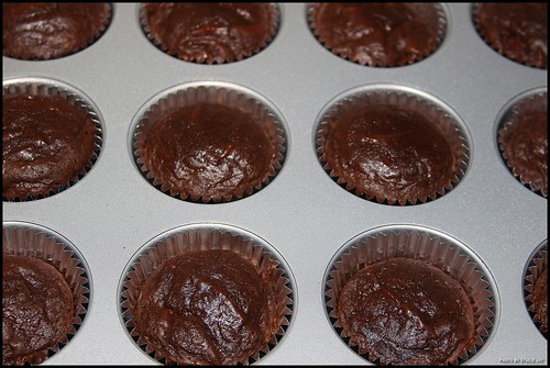 Vosges Brownie Cupcakes