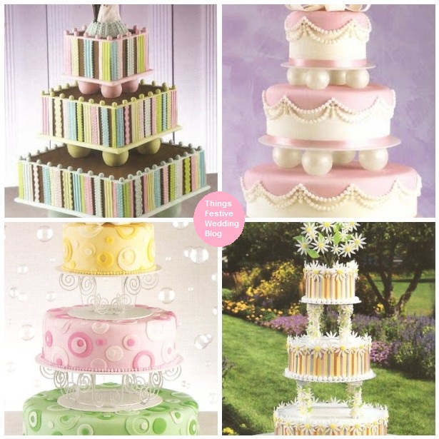 Whimsical Wedding Cakes Images courtesy of Wedding Flowers and Reception 
