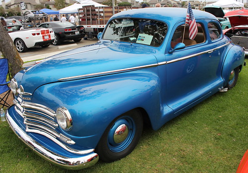 Beauty In Blue Custom 1948 Plymouth Coupe