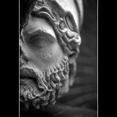 greek statue head