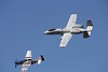 Heritage Flight - P-51 Mustang and A-10 Warthog