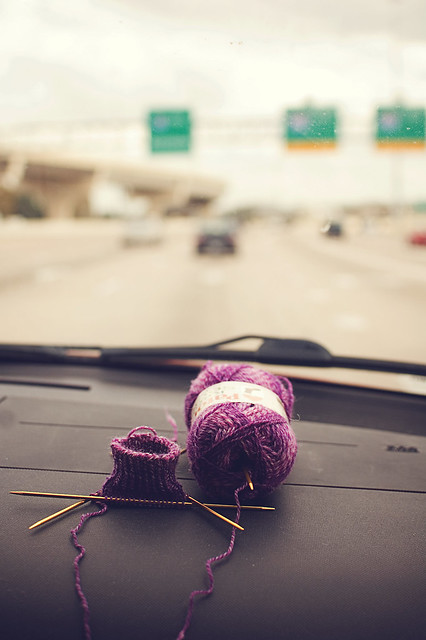 327.365: knitting on the road
