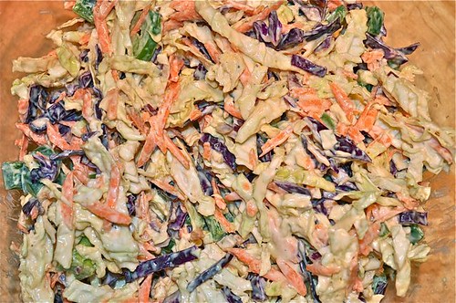 coleslaw with red cabbage