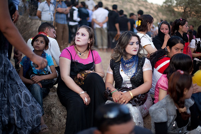 Yazidi gathering