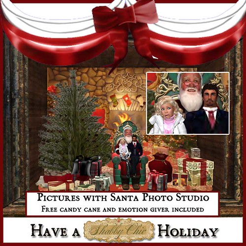 Shabby Chic Pictures with Santa Photo Studio by Shabby Chics