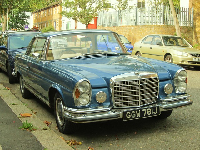 1971 Mercedes 280SE Coupe by bramm77