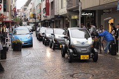 2011年10月横浜市二人乗り超小型電動車両実証実験