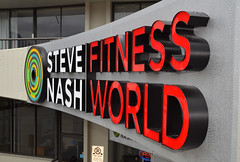 Steve Nash Fitness World Noth Vancouver Grand Re-Opening