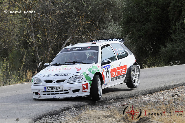 "Javier Galan, Citroen Saxo Kit Car, Rallye sierra de cadiz 2011"