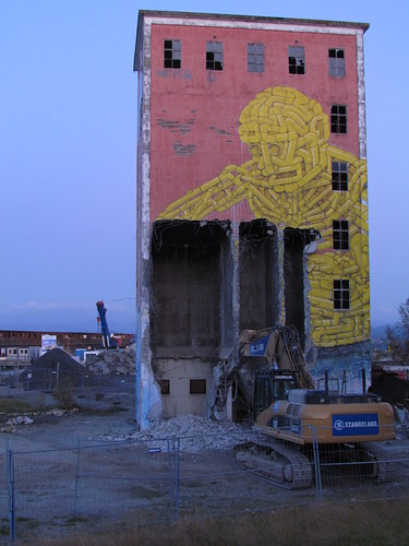 The Tou Tower destroyed