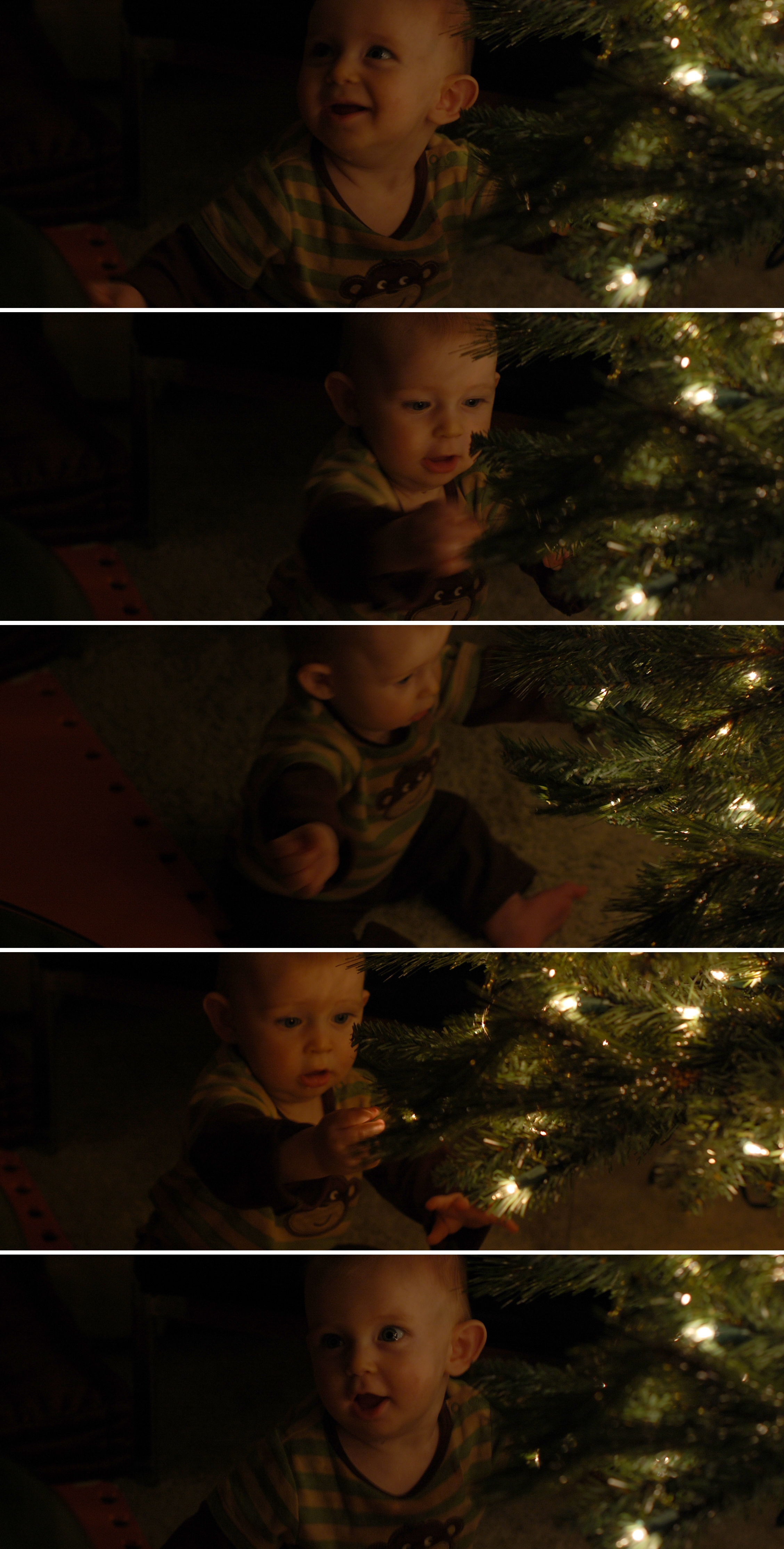 isaacs first christmas_collage_2