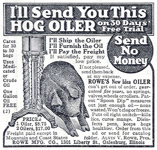 1918 - Because There's Nothing Worse Than A Dried Up Hog