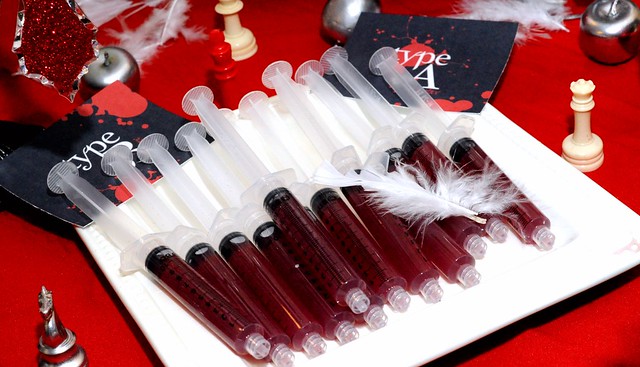 Syringe Blood Shots-Twilight Party
