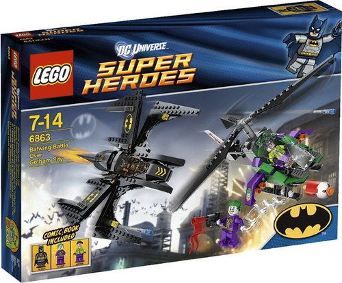 LEGO Batwing Bat Gotham City 6863-1 by Super Hero Bricks