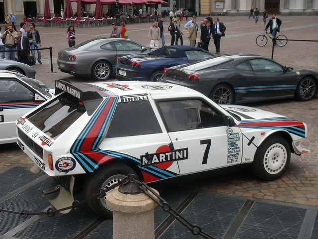 Lancia Delta S4 Martini Racing Il lato B della S4