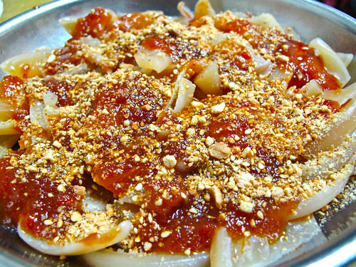 IMG_0684 自制甜酱花生鱿鱼，Sweet Sauce Sotong with Ground Peanut topping