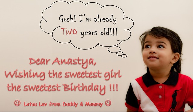 Anastya - Second Birthday