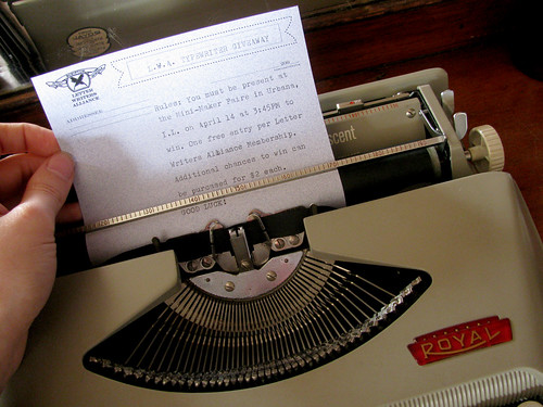 giveaway typewriter 2
