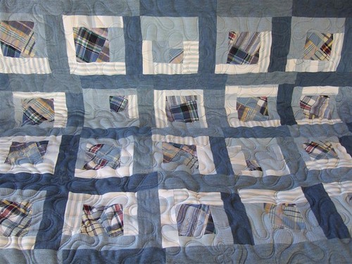 "Up Cycled" Denim Quilt