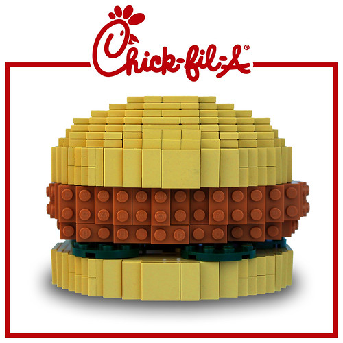 LEGO Chick-fil-A Sandwich