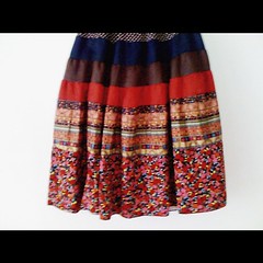 Print print print skirt from ukay ukay.