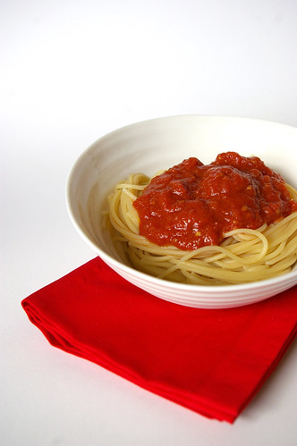 Spaghetti and sauce II