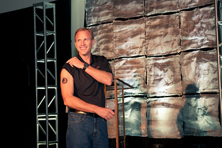 Scott gets tatted at SpiceWorld 2011