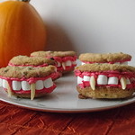 Gluten Free: Dracula's Dentures, Halloween Cookies
