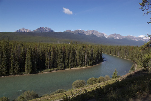 Canadian Rockies from the Bow Valley Parkway
