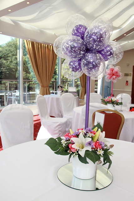 Wedding Decorations balloons silk flower hire chair cover hire wedding